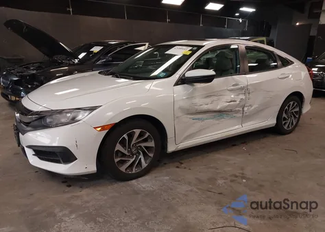2016 Honda Civic Ex из США, поврежденный, VIN 19XFC2F76GE244156